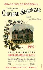 Vieilles Vignes du Chateau Segonzac