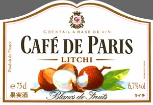 Cafe de Paris Blancs de Fruits Litchi