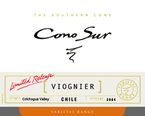 Cono Sur Viognier Limited Release Colchagua Valley Varietal Range