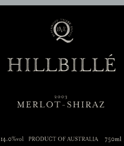 Hillbille Merlot-Shiraz