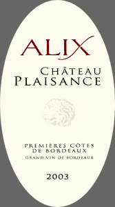 Château Plaisance Alix