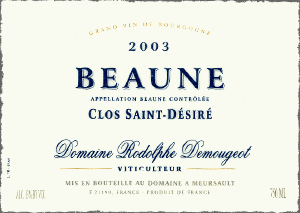 Beaune Clos Saint-Désiré