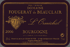 Bourgogne L'Ormichal