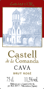Castell de la Comanda Cava Brut Rosé