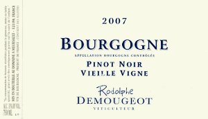 Bourgogne Pinot Noir Vieille Vigne