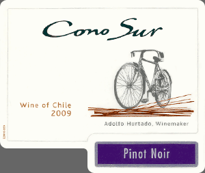 Cono Sur Pinot Noir Valle Central