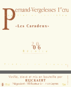 Pernand-Vergelesses 1er Cru Les Caradeux