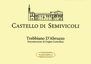 Trebbiano d'Abruzzo Castello di Semivicoli