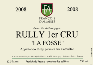 Rully 1er Cru La Fosse
