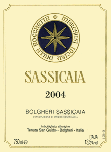 Bolgheri Sassicaia