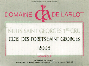 Nuits Saint Georges 1er Cru Clos des Forets Saint Georges