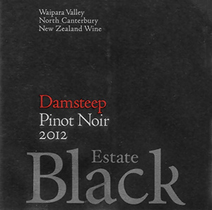 Black Estate Waipara Valley Damsteep Pinot Noir