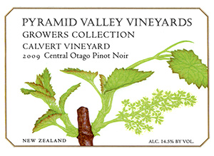 Growers Collection Calvert Vineyard Central Otago Pinot Noir