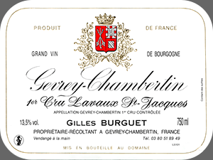 Gevrey-Chambertin 1er Cru Lavaux St-Jacques