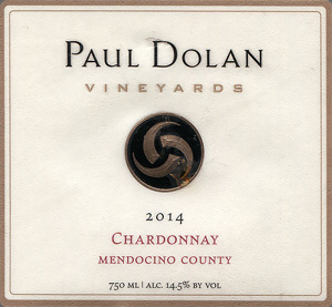 Paul Dolan Vineyards Mendocino County Chardonnay