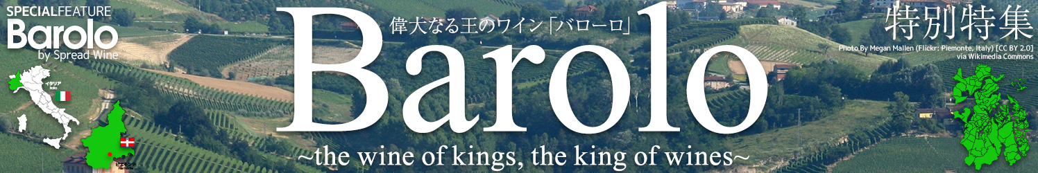 スプレッド・ワイン】偉大なる王のワイン「バローロ」